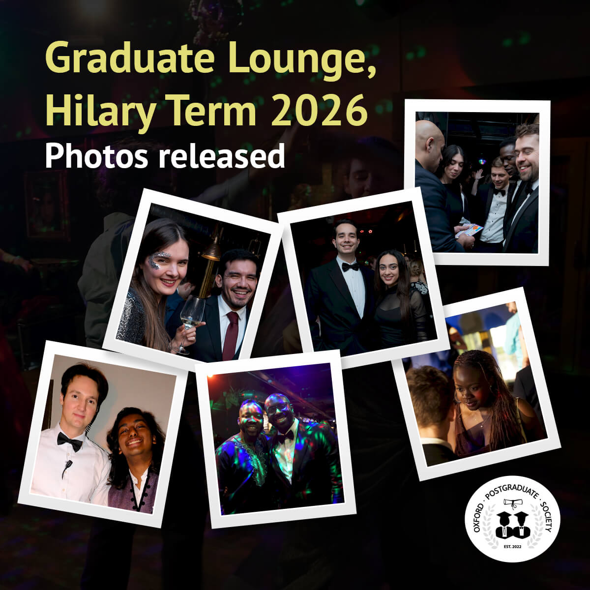 Graduate Lounge, 2026 Hilary Term