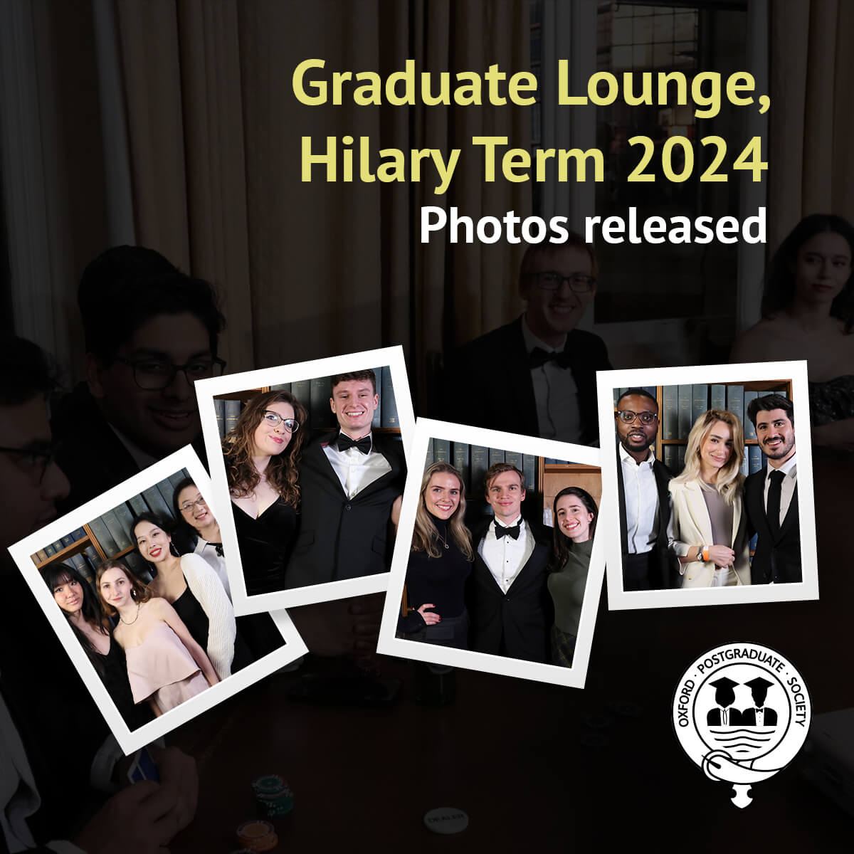 Graduate Lounge, Hilary Term 2024